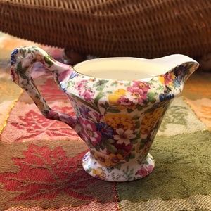 James Kent Ltd. Made in England Fenton Mille Fleurs Small Creamer